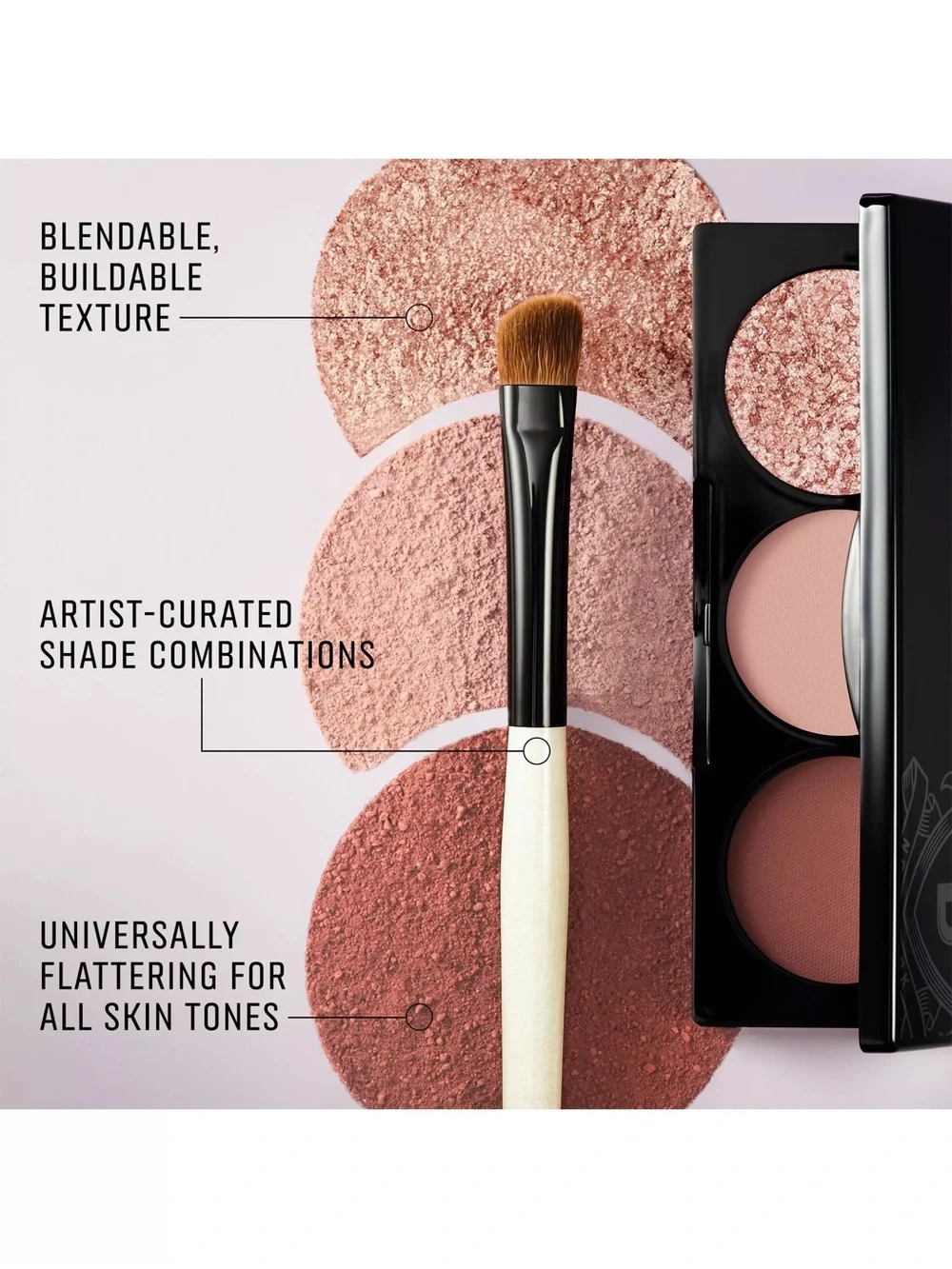 Golden Hour ~ Bobbi Brown The Essential Eye Shadow Trio Palette, Full Size